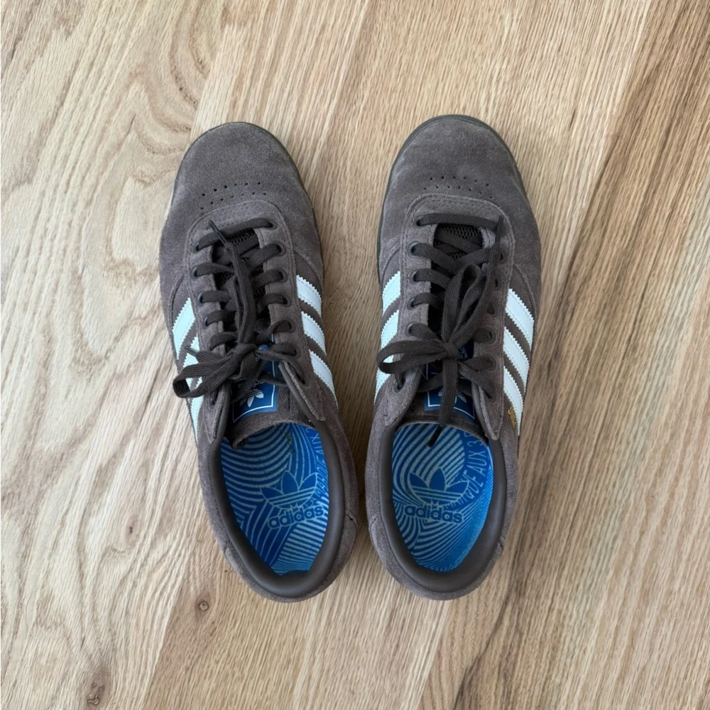 Adidas Puig Sneakers Brown White Men’s 7.5